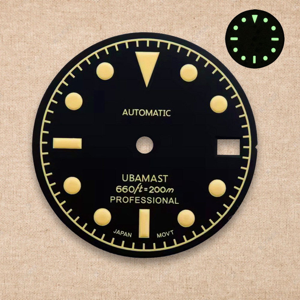 28.5mm S Logo Retro dial Green - Reel Case review and price