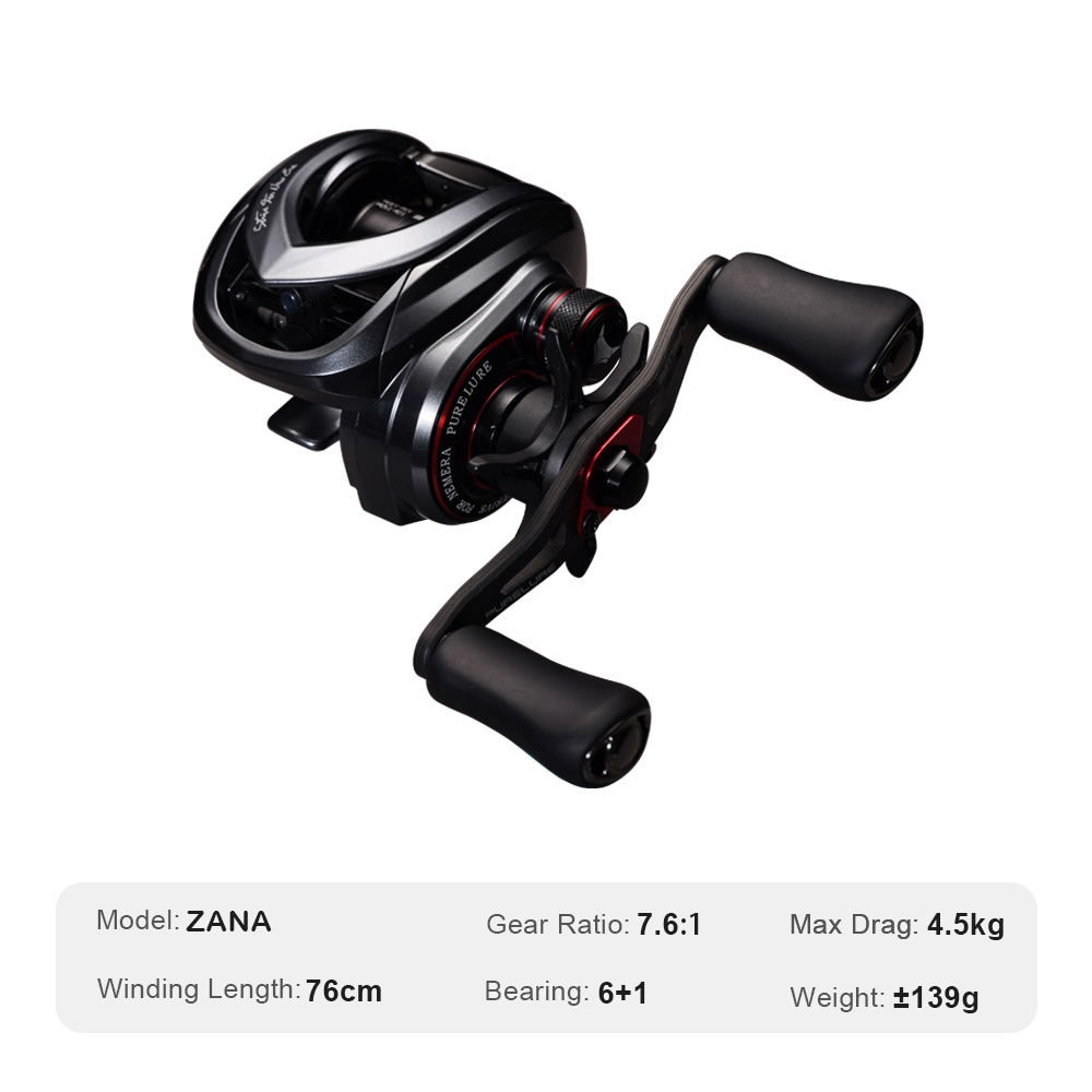 PURELURE ZANA 139g Aluminum Al - Abu Garcia Reel Max review and price