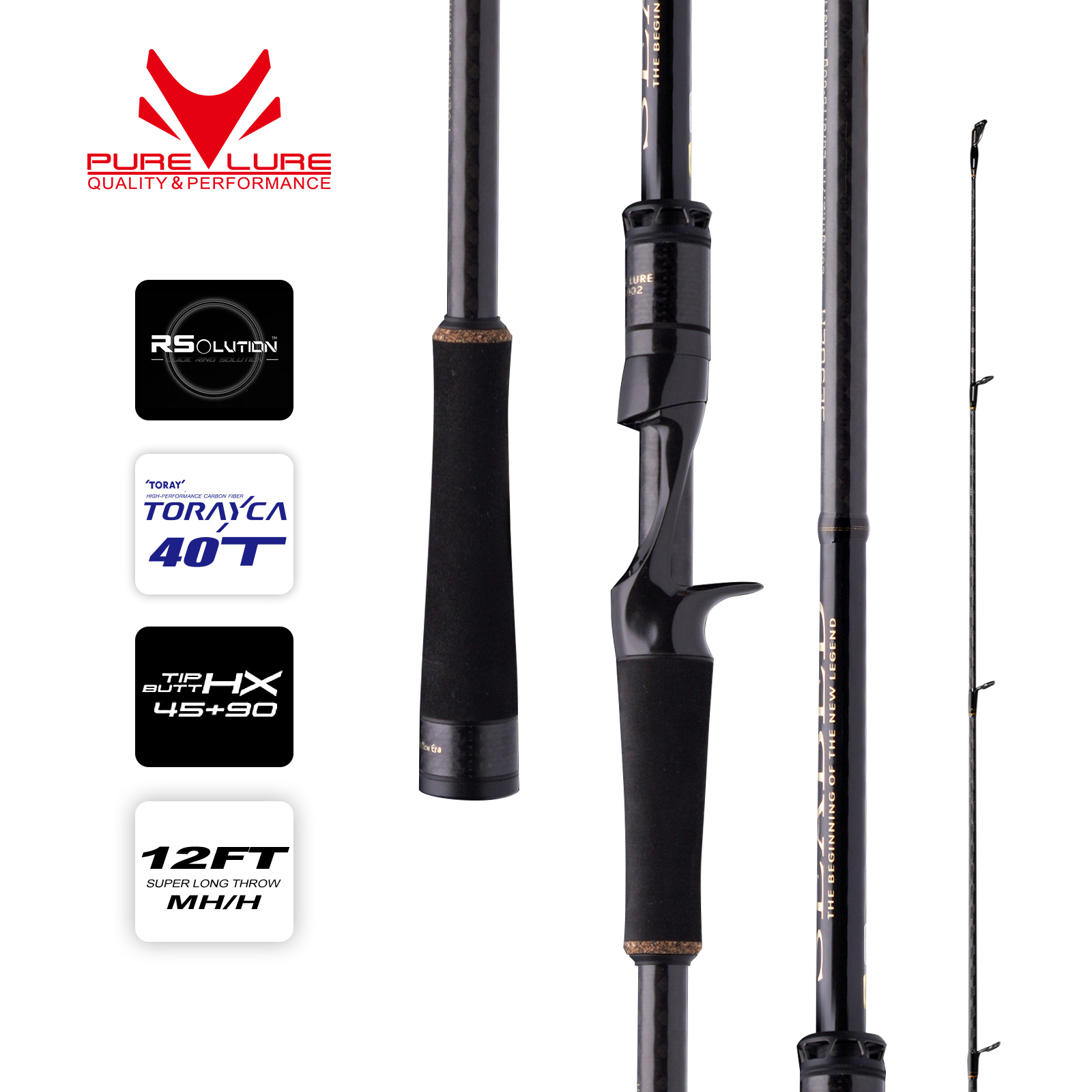 PURELURE SEABED 12FT 3.0m 3.3m - Kastking Reel Zephyr review and price